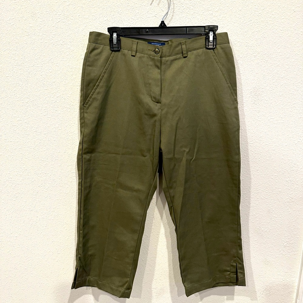Westbound Essentials NWT Womens Capris, 8.